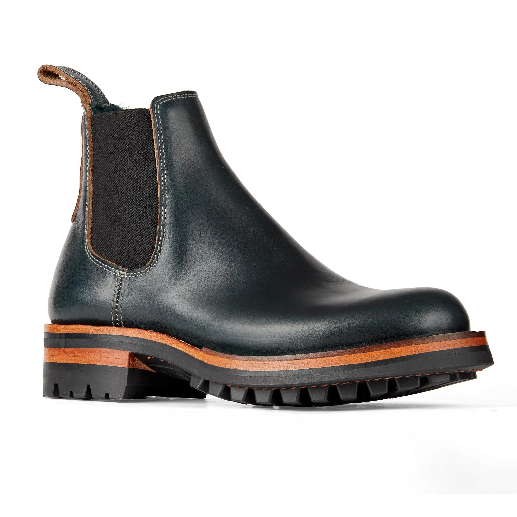 Isidro Chelsea in Chromexcel Navy - Image 3